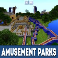 Amusement Park Map for Minecraft PE
