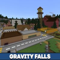 Gravity Falls Map for Minecraft PE