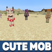 Cute mob Mod for Minecraft PE
