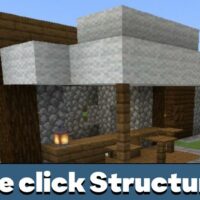 Structure in One Click Mod for Minecraft PE