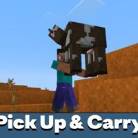 Pick Up and Carry Mod for Minecraft PE