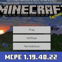 Minecraft PE 1.19.40.22