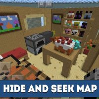 Hide and Seek Map for Minecraft PE