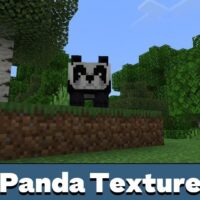 Pacchetto di texture Panda per Minecraft PE