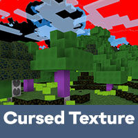 Cursed Texture Pack для Minecraft PE