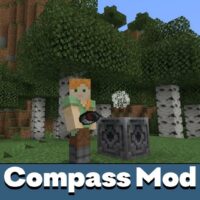 Мод Compass для Minecraft PE