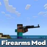 Мод на огнестрельное оружие для Minecraft PE
