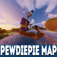 PewDiePie Map for Minecraft PE