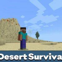 Desert Survival Map for Minecraft PE