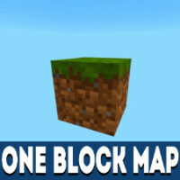 Survival on a Single Block Map for Minecraft PE