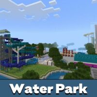 Mappa del parco acquatico per Minecraft PE