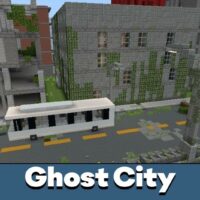 Mappa della città fantasma per Minecraft PE