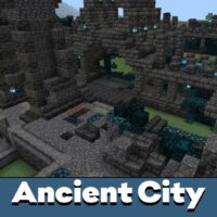 Mapa de la ciudad antigua para Minecraft PE
