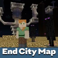 Карта End City для Minecraft PE