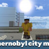 Tschernobyl-Stadtplan für Minecraft PE