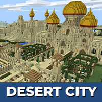 Desert City Map for Minecraft PE