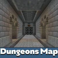 Dungeons Karte für Minecraft PE