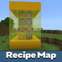Mapa de recetas para Minecraft PE