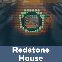 Redstone House Map for Minecraft PE