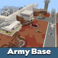 Army Base Map for Minecraft PE