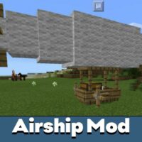 Mod de dirigível para Minecraft PE