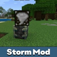 Storm Mod for Minecraft PE