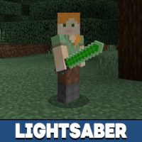 Lightsaber Mod for Minecraft PE