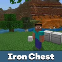 Мод Iron Chests для Minecraft PE