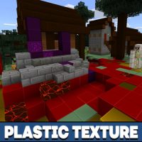 Plastic Texture Pack for Minecraft PE