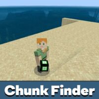 Chunk Finder Mod para Minecraft PE