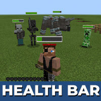 Health Bar Mod for Minecraft PE