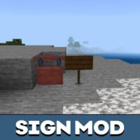 Sign Mod pour Minecraft PE