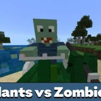Plantas vs Zombies Mod para Minecraft PE