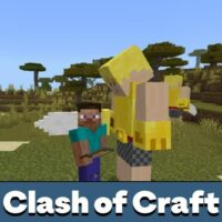 Мод Clash of Craft для Minecraft PE