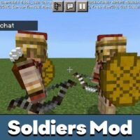 Soldiers Mod pour Minecraft PE