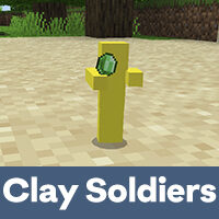 Clay Soldiers Mod pour Minecraft PE