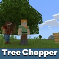 Mod de cortador de árvores para Minecraft PE