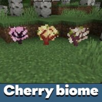 Cherry Biome Mod for Minecraft PE