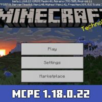 Minecraft PE 1.18.0.22