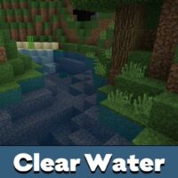 Pack de texturas de agua clara para Minecraft PE
