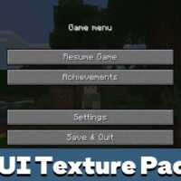 GUI Texture Pack for Minecraft PE
